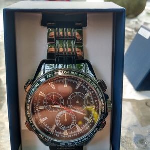 Wrist watch.  Can customize. To. Fit. Your size